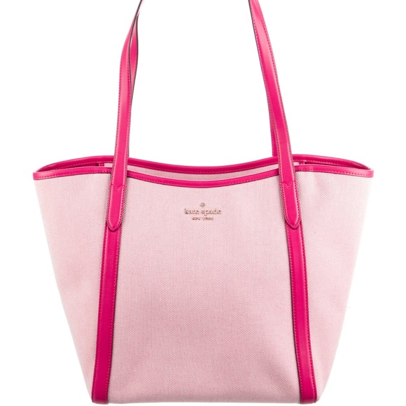 kate spade Handbags - Kate Spade large canvas tote bag